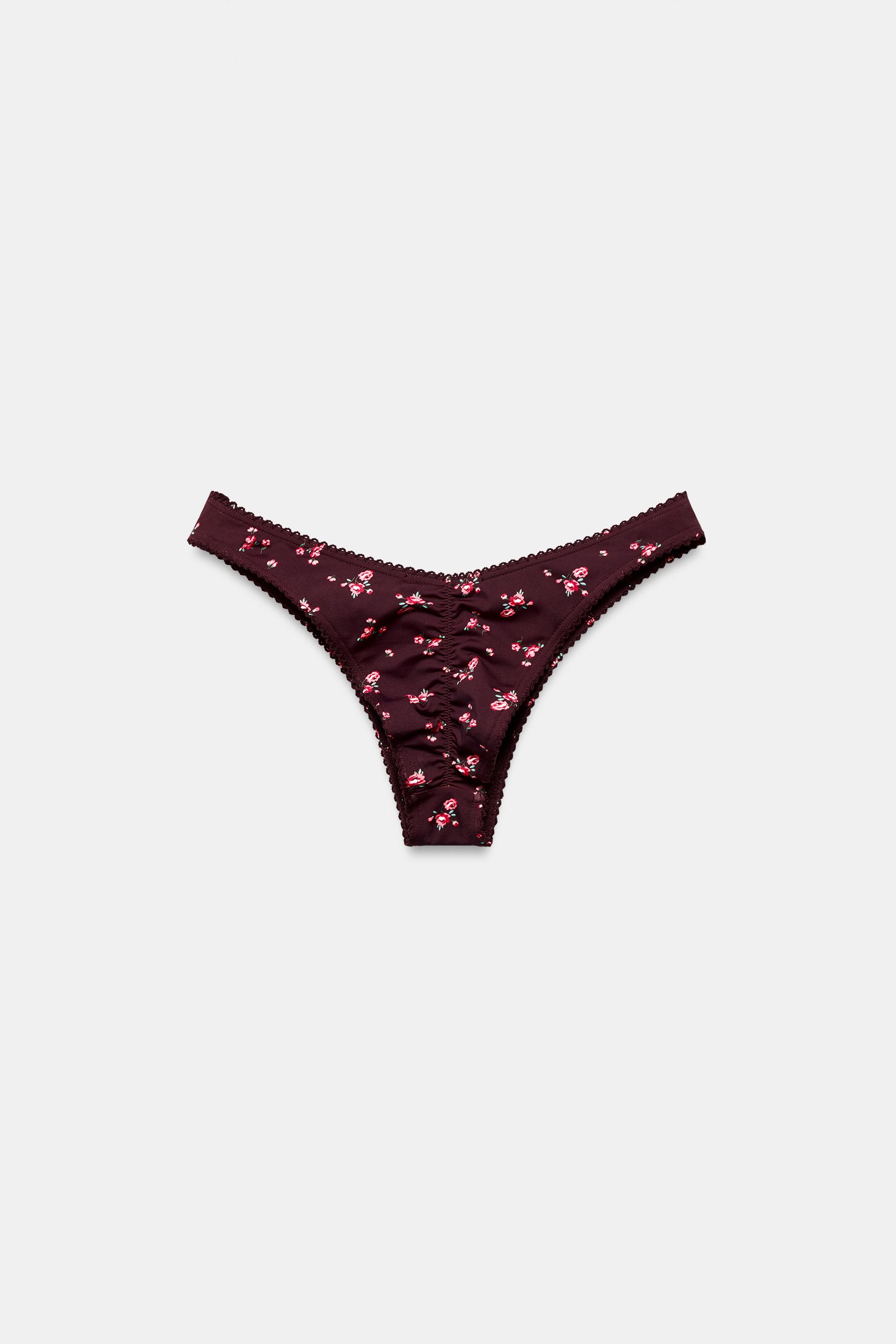 BAS DE BIKINI IMPRIMÉ FLEURS